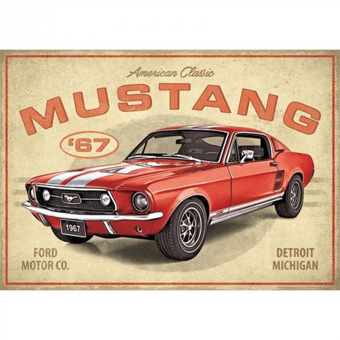 Puzzle Ford Mustang 4